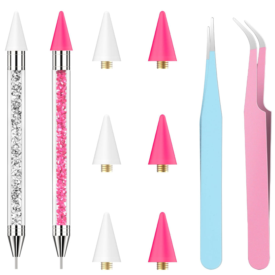 OIFEN front packaging of complete rhinestone tool set showing kit and benefits