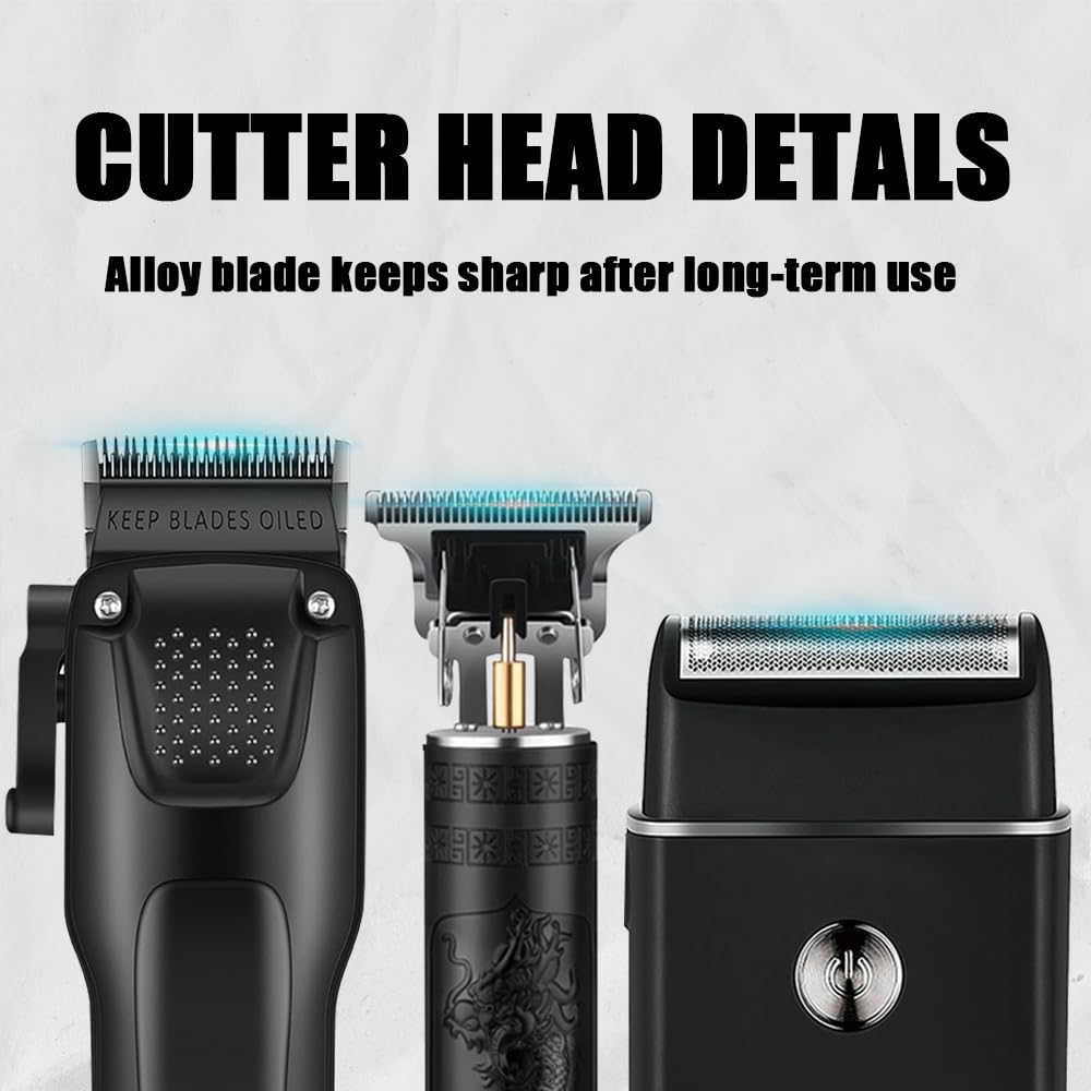 OIYO detail of the T-shaped trimmer blade for sharp lines and accurate edging benefit