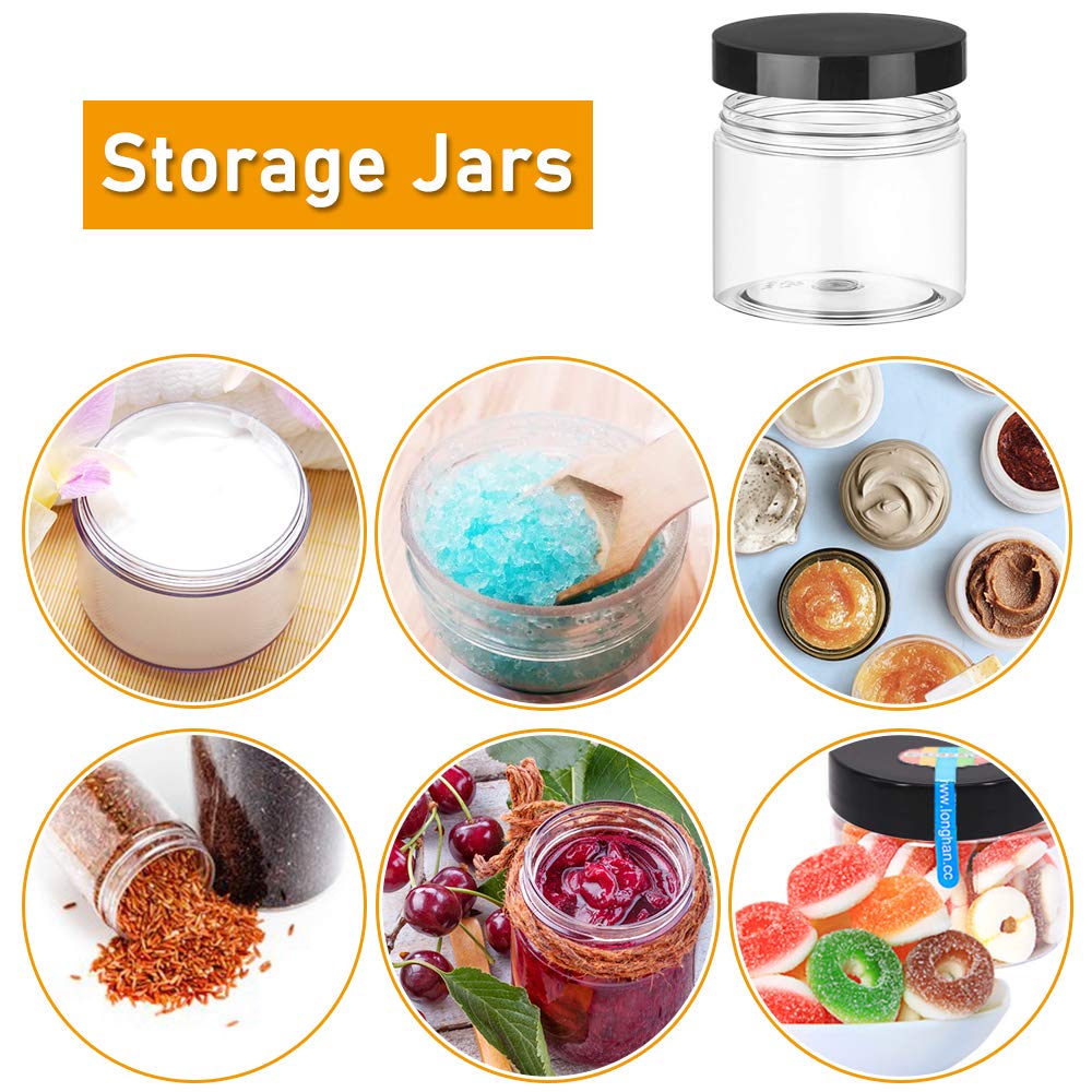 OJYUDD jar being filled with slime showing simple refillability advantage