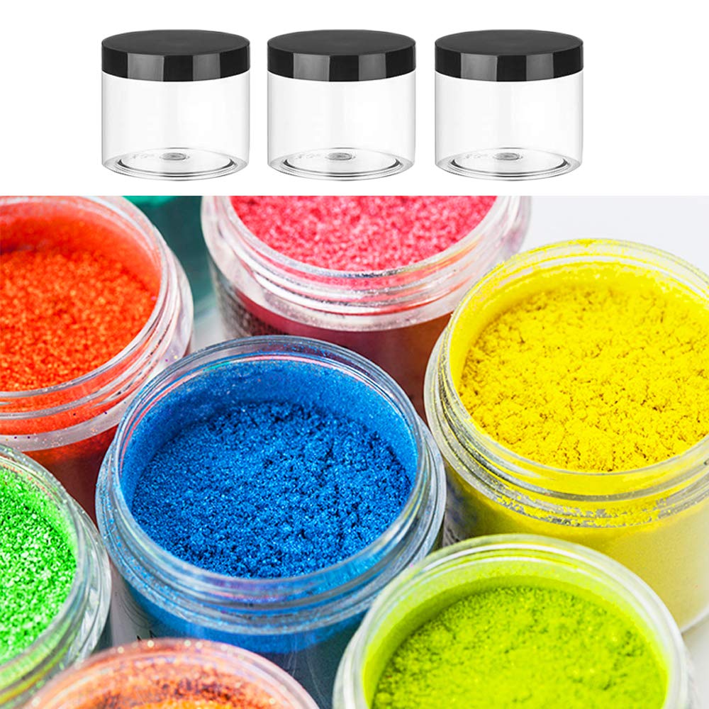 OJYUDD jars on a vanity showing tidy cosmetic organization benefit