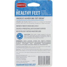 O'Keeffe's displayed in bathroom setting showing routine use and care convenience