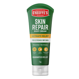 O'Keeffe's 7oz tube front view showing brand and size for clear identification and benefit