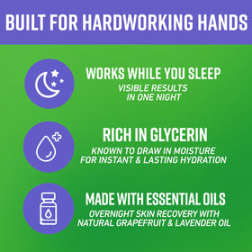 O'Keeffe's label and ingredients detail focusing on hypoallergenic and unscented benefits