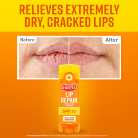 O'Keeffe's close-up texture of balm highlighting fast absorption benefit