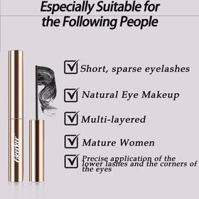 Okerker before after lash comparison showing natural volume improvement