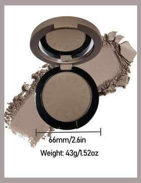 Okerker brow fill and eye crease swatch displaying multi-use versatility