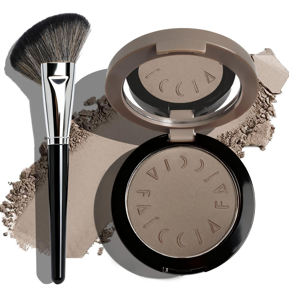 Okerker front packaging with mirror showing compact travel benefit