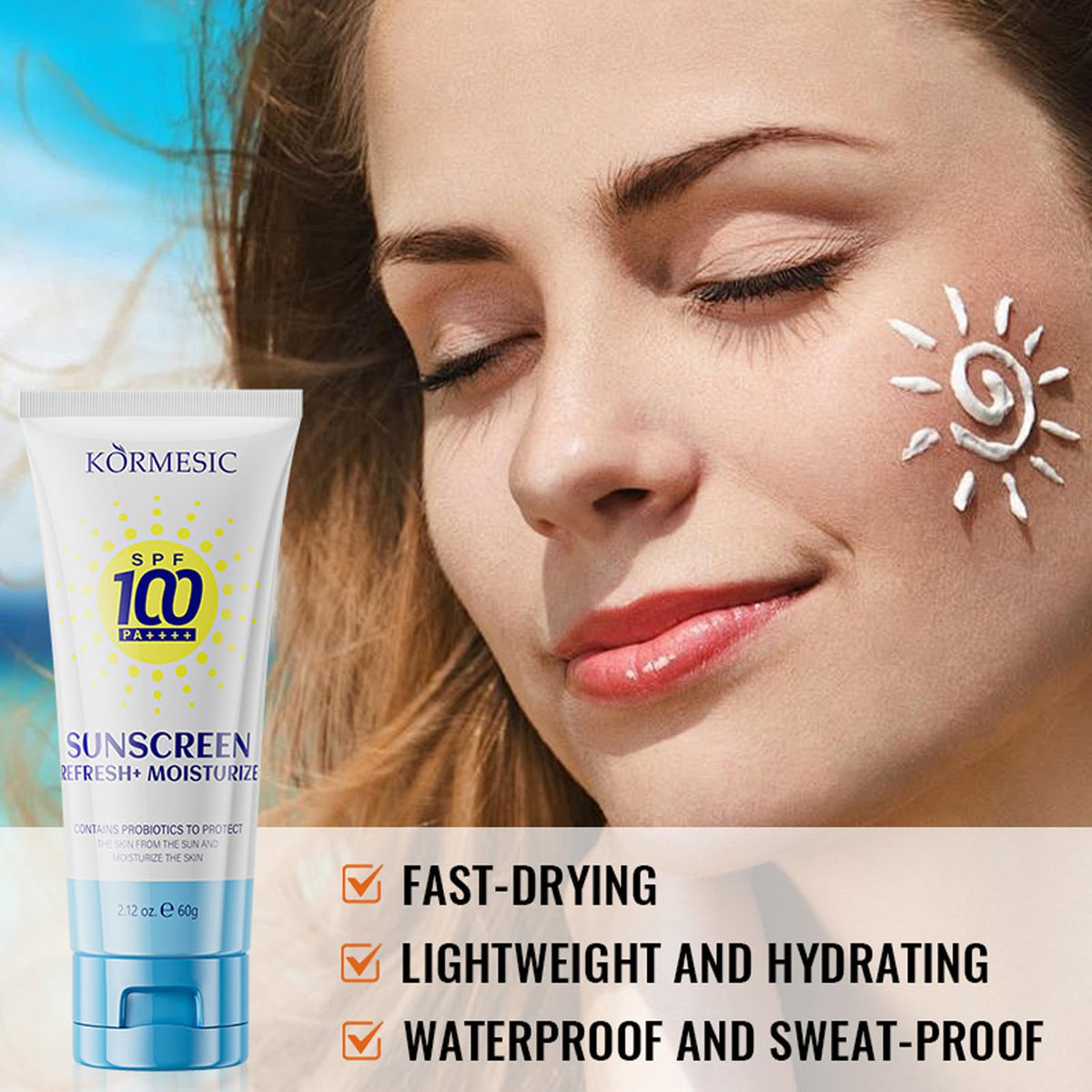 Okerker Centella and jasmine extract ingredients soothe and hydrate