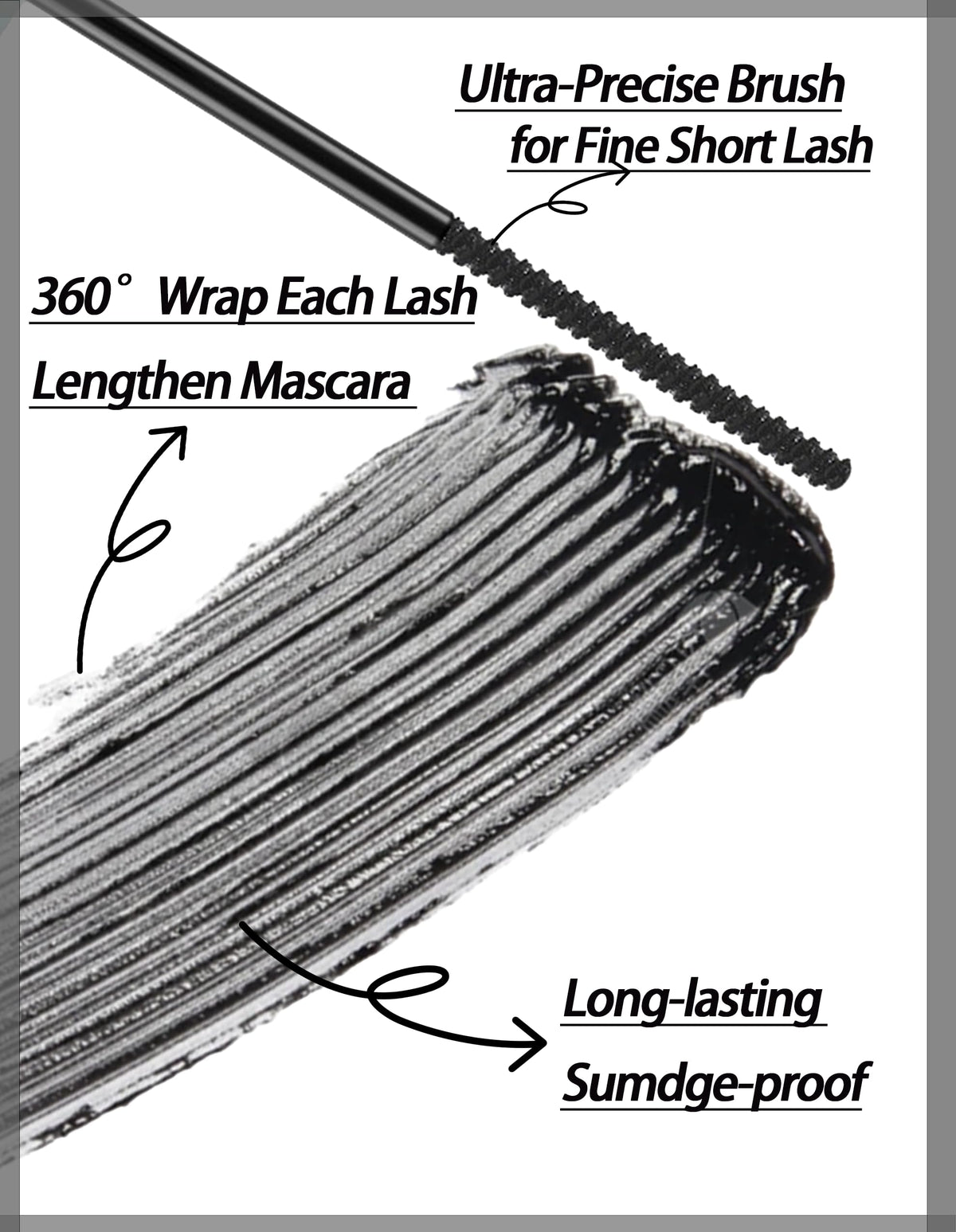 Okerker lower lash detail application emphasizing precise lower lash coating
