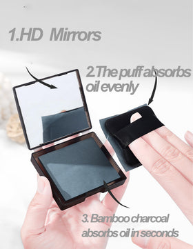 Okerker refill pack layout with two refill packs and primary compact for long-lasting supply