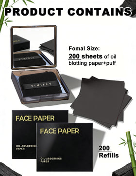 Okerker sheet close-up texture highlighting soft bamboo charcoal fibers for gentle oil removal