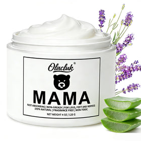 OLACLUK front jar showing label and 4 oz size, promotes quick topical relief