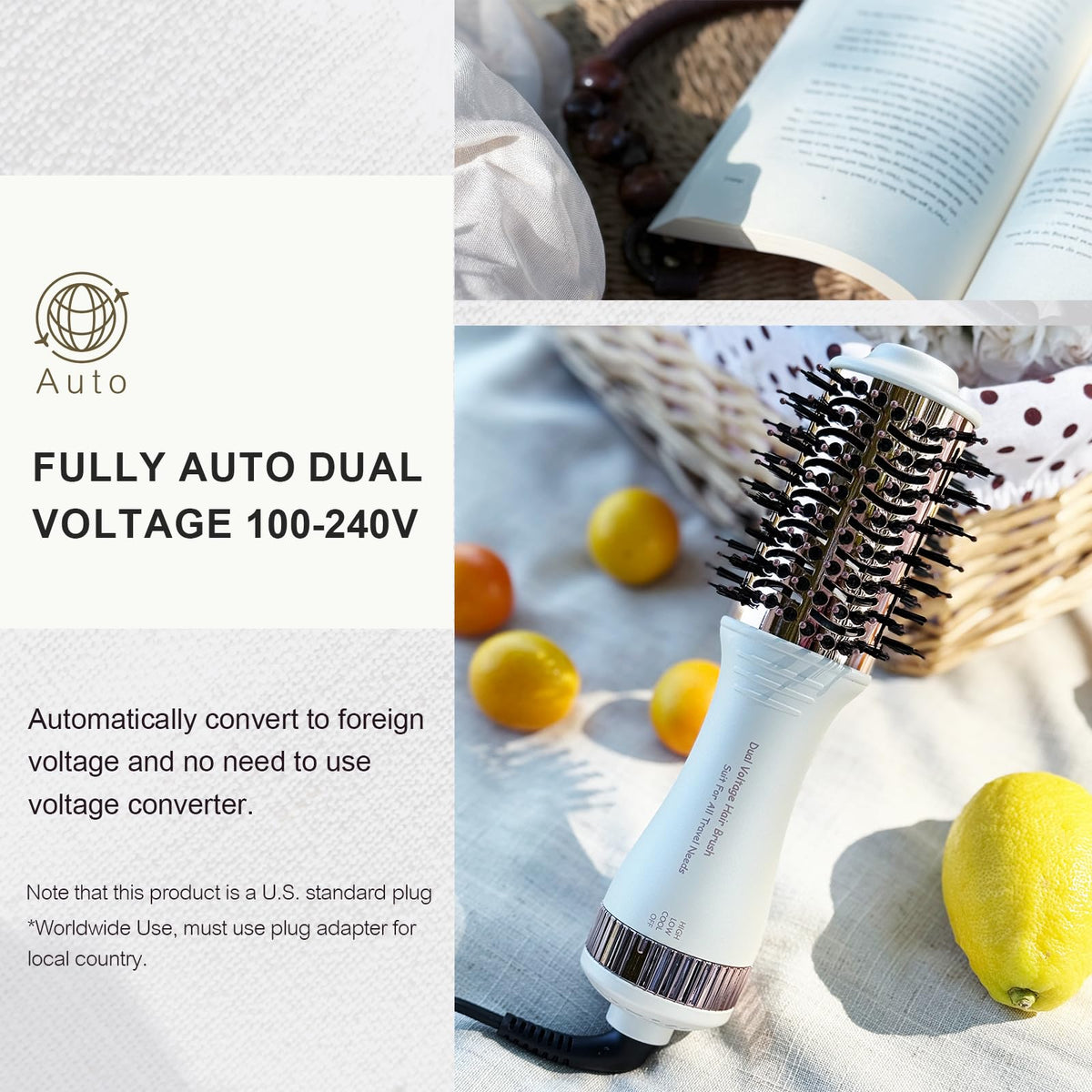 Olaermoso 2-inch nano-titanium barrel close-up for smooth salon finishes