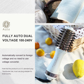 Olaermoso 2-inch nano-titanium barrel close-up for smooth salon finishes
