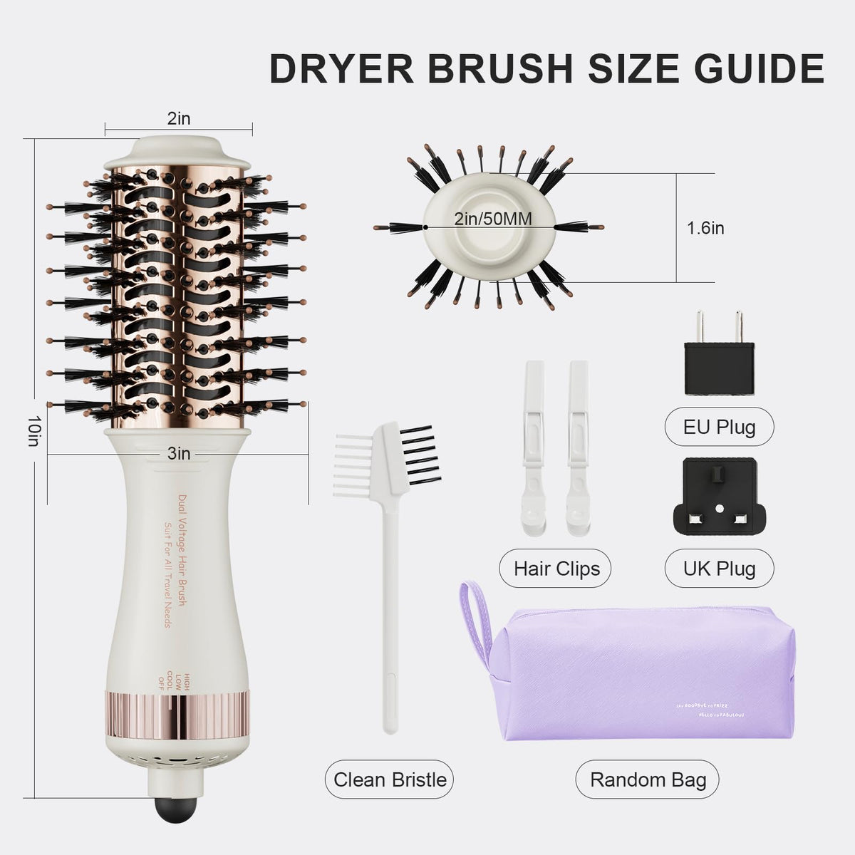 Olaermoso styling in a hotel bathroom for quick touch-up convenience