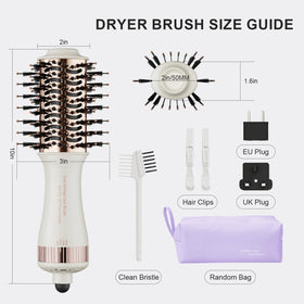 Olaermoso styling in a hotel bathroom for quick touch-up convenience
