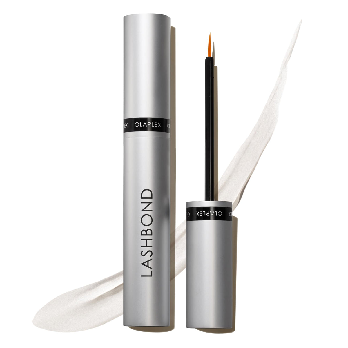 Olaplex Lashbond front packaging displaying bottle and box for clear benefits