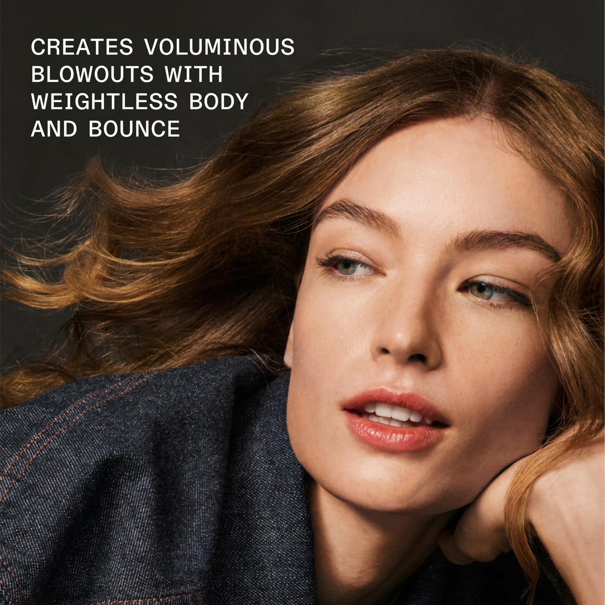 Close-up fine mist from Olaplex showing lightweight texture and even coverage benefit