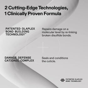 Olaplex N°.3PLUS creamy texture on fingertip demonstrating spreadability