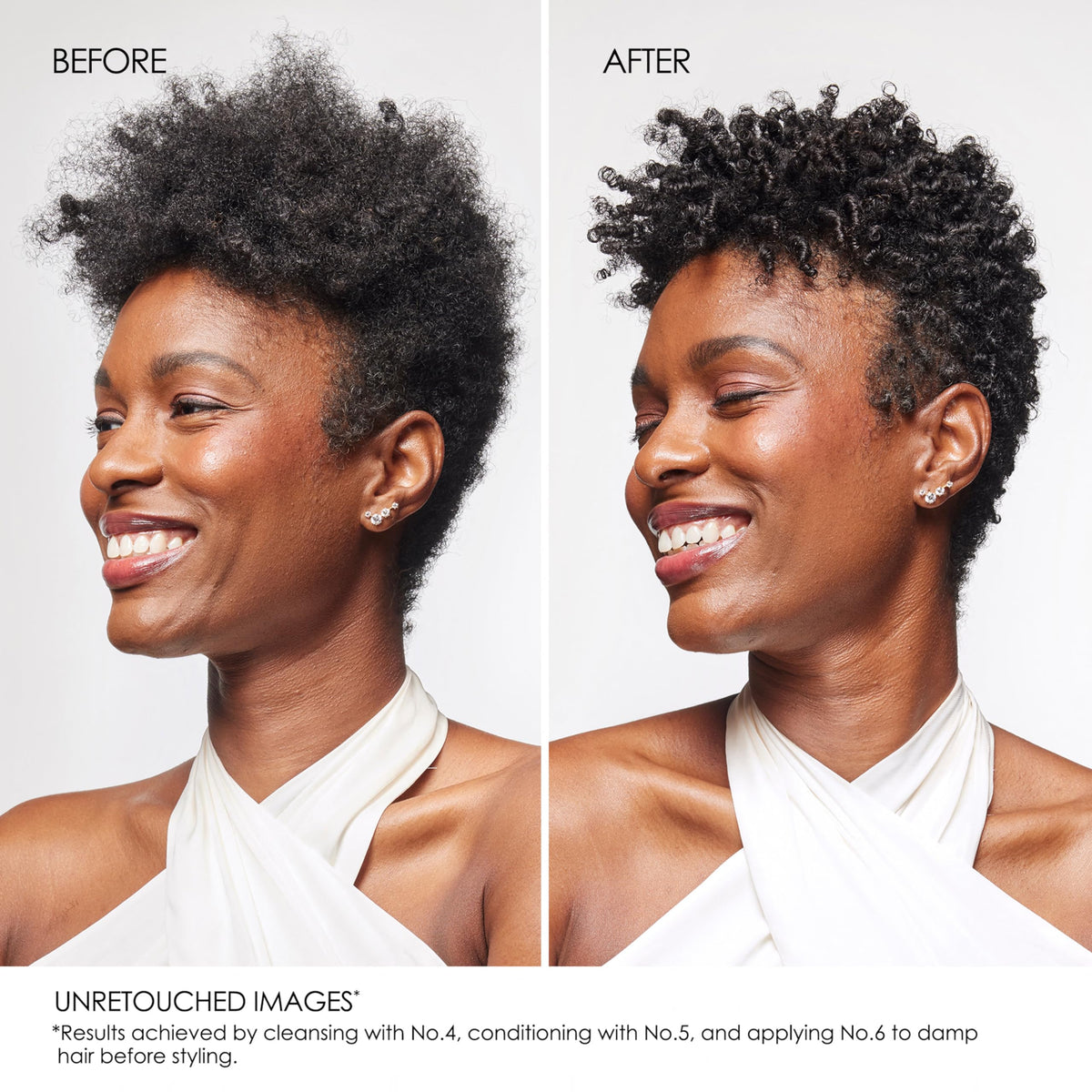Olaplex Nº.5 label close-up highlighting ingredients and usage directions