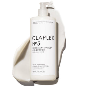 Olaplex Nº.5 front bottle showing professional 1000ml packaging and benefit