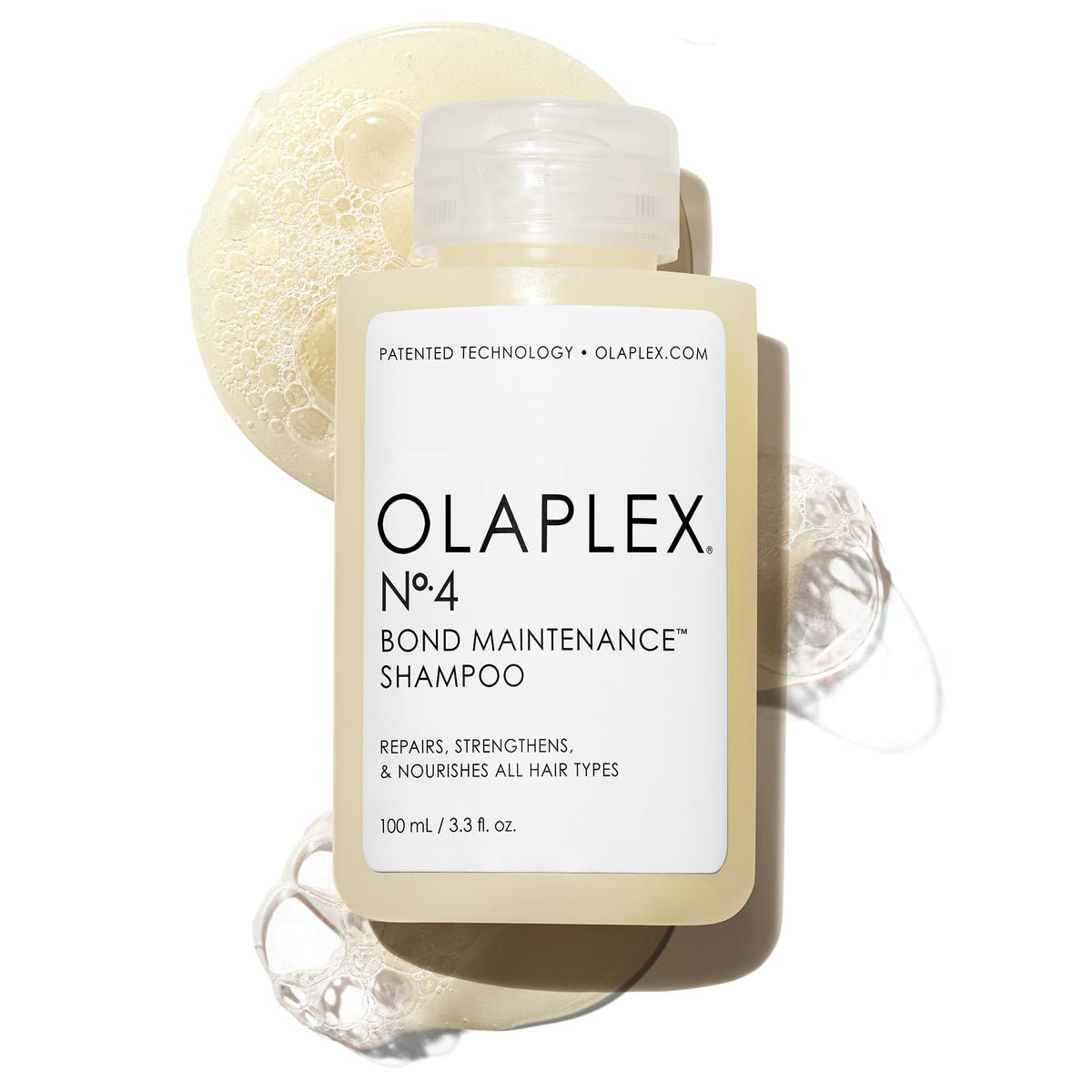 Olaplex Nº.4 front packaging showing strong hydration benefit
