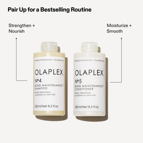 Olaplex strand texture closeup showing stronger, smoother hair surface