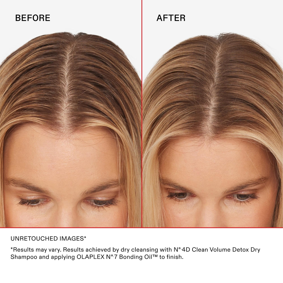 Olaplex Nº.4D held in hand showing 178 g scale and travel-friendly size