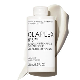 Olaplex Nº.5FINE front bottle showing elegant packaging and volume benefit