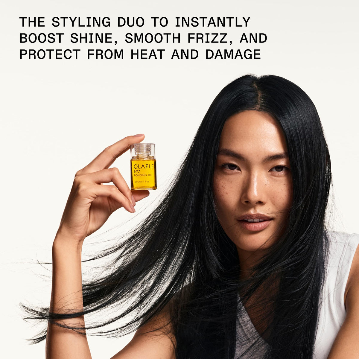 Olaplex No.6 Bond Smoother tube detail highlighting label and creamy texture benefit