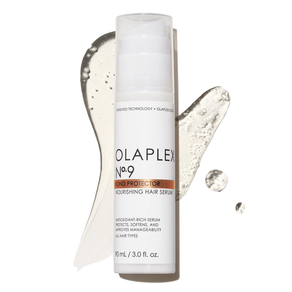 Olaplex No.9 front packaging showing product benefit of protection