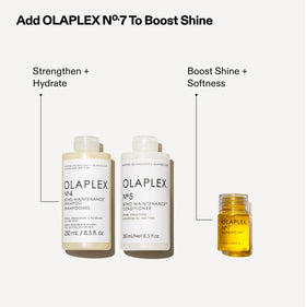 Olaplex No.4 Shampoo lathering in shower for gentle cleanse and bond support