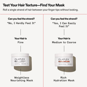 Olaplex jar on bathroom shelf lifestyle image showing elegant storage and daily routine benefit