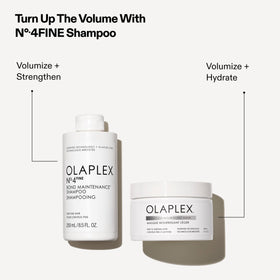 Olaplex 200 ml jar in hand for scale indicating generous size and travel convenience