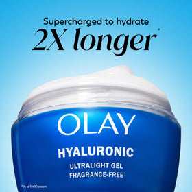 Olay 1.7 oz jar with included one-week trial sample visible