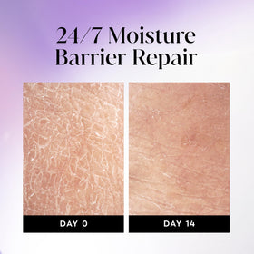 Olay in-hand application showing lather on palm for gentle cleansing benefit
