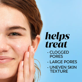 Olay toner on cotton pad ready for gentle application