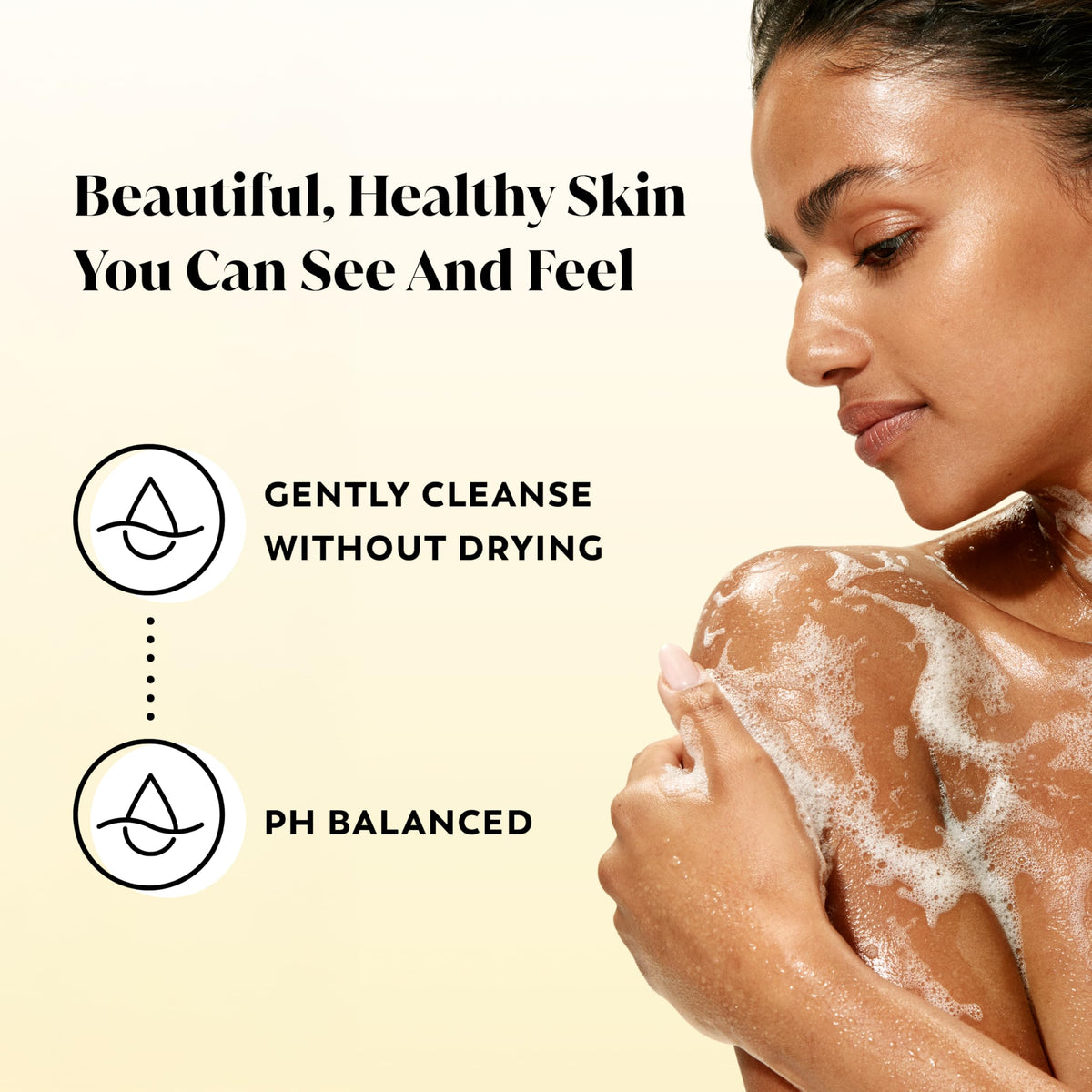 Olay beauty bar close-up texture revealing rich moisturizing sheen