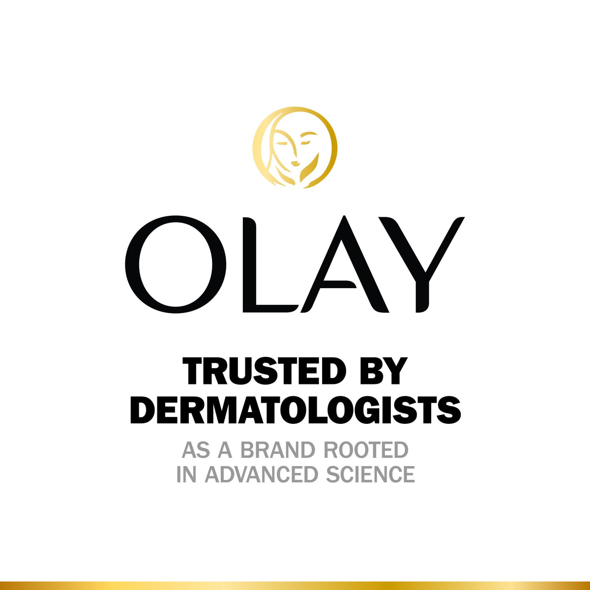 Olay bottle on bathroom shelf lifestyle for everyday use