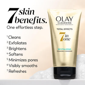 Olay bottle label with niacinamide highlighted for nourishment
