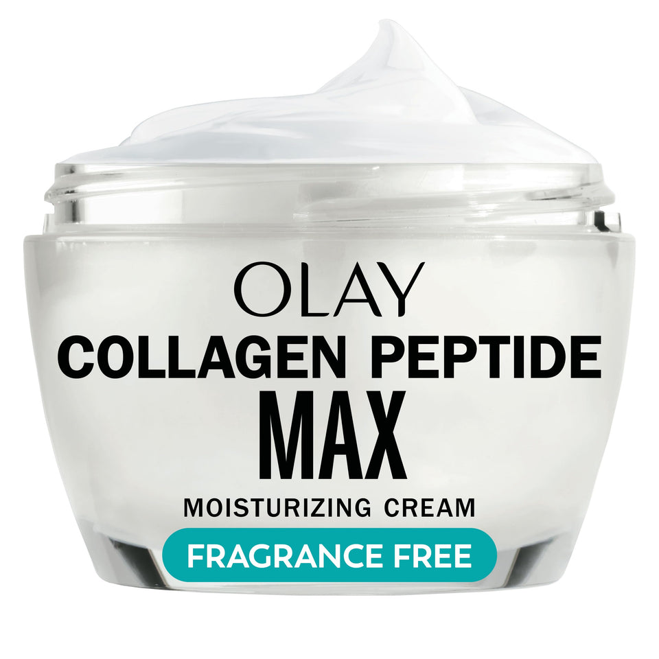 Olay jar front view showing label and compact travel-friendly size