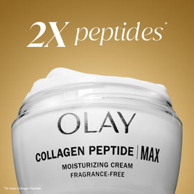 Olay jar on vanity showing daily routine placement and aesthetic appeal