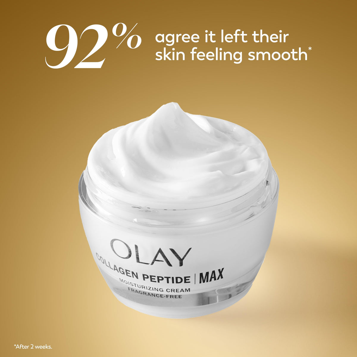 Olay moisturizer beside ruler showing 1.7 oz scale for travel convenience