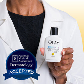 Procter & Gamble Olay before and after face lifestyle showing natural glow