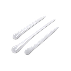 Olay eye roller next to a hand showing travel-friendly 0.2 fl oz size