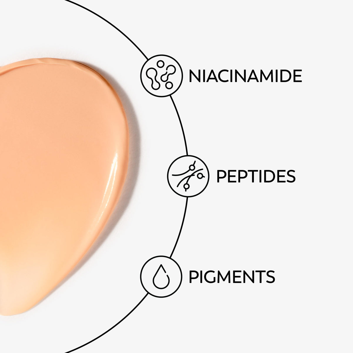 Olay applying cream under eye, gentle patting motion reduces puffiness