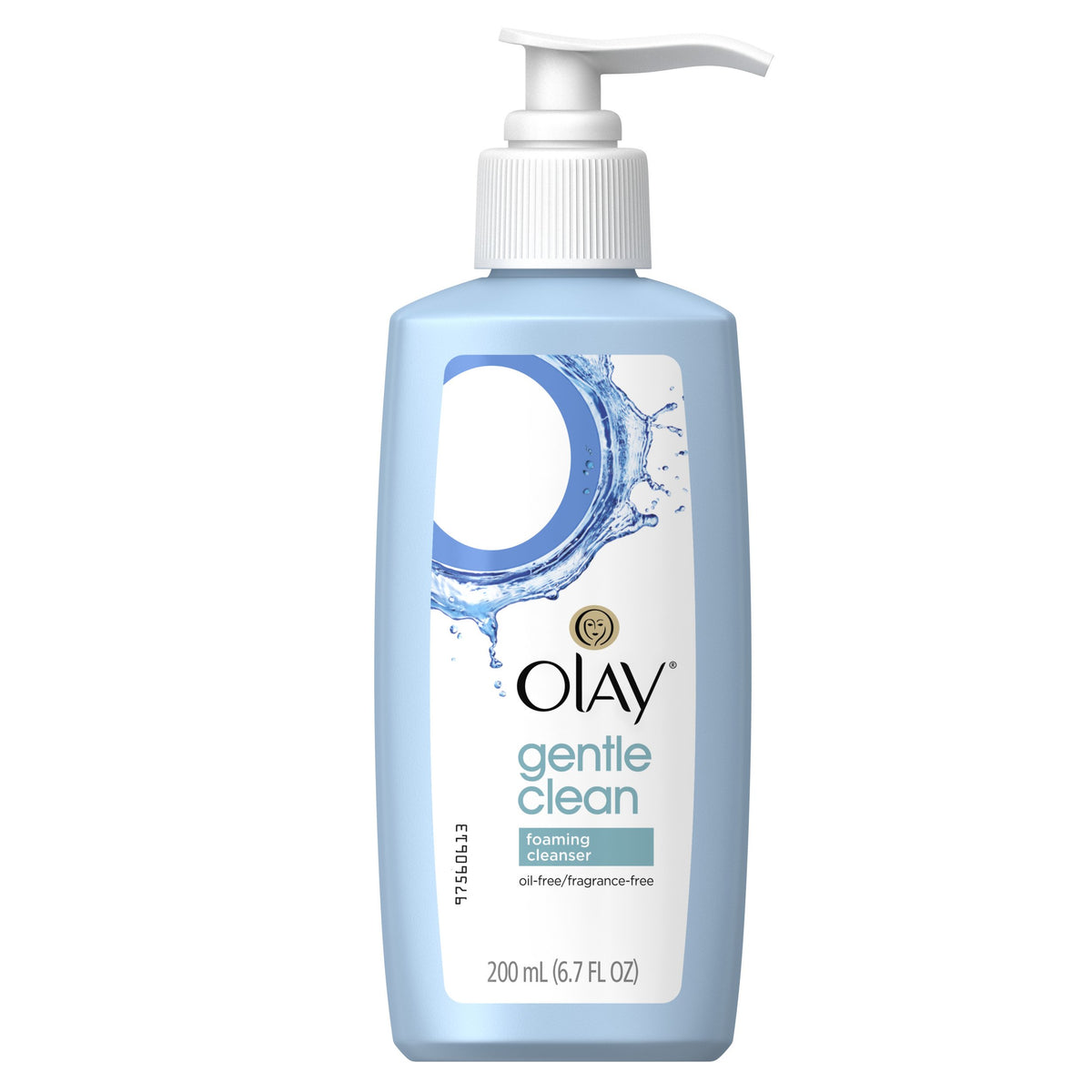 Olay facial cleanser sensitive front packaging showing tube and label for gentle cleansing