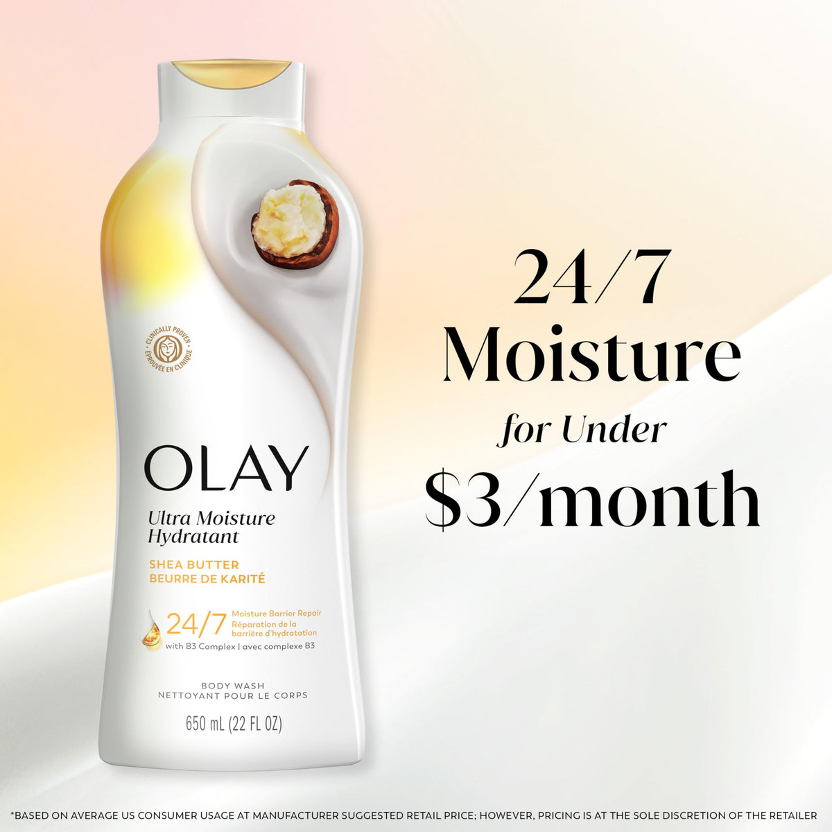 Olay four-pack boxed set showing value and refill-ready supply