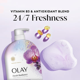 Olay creamy lather close-up demonstrating gentle cleansing benefit