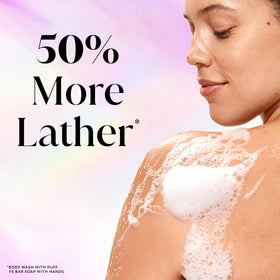 Olay Fresh Radiance in a styled shower scene offering an invigorating routine